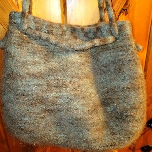 Felted handbag